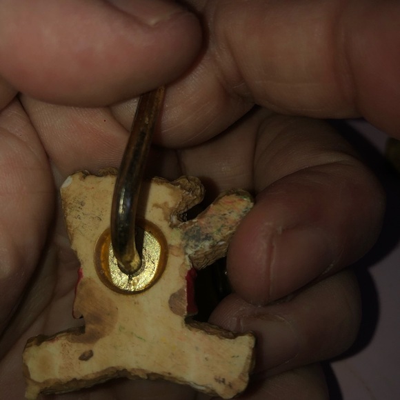 Vintage 9 Playful Bear and Car Shower Hooks , one clown, puppies, preloved - Picture 3 of 11